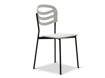 FARAH METAL 309-M - Stackable steel chair open back by Origins 1971 - view 2